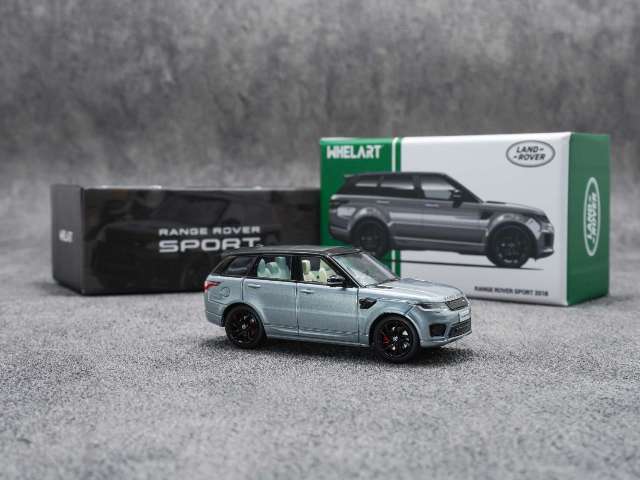 新品 W64-02-06 WHELART 1/64 Range Rover Sport 2018 LHD シルバー