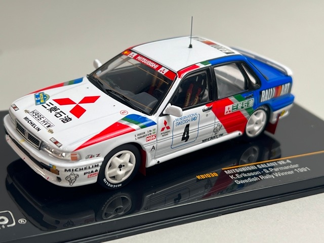 iXO イクソ 三菱 ギャラン VR-4 #5 ラリー 1/43 - メルカリ