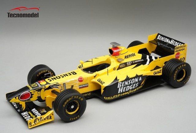 予約 TM18-384A テクノモデル 1/18 ホンダ ジョーダンホンダ 198 F1