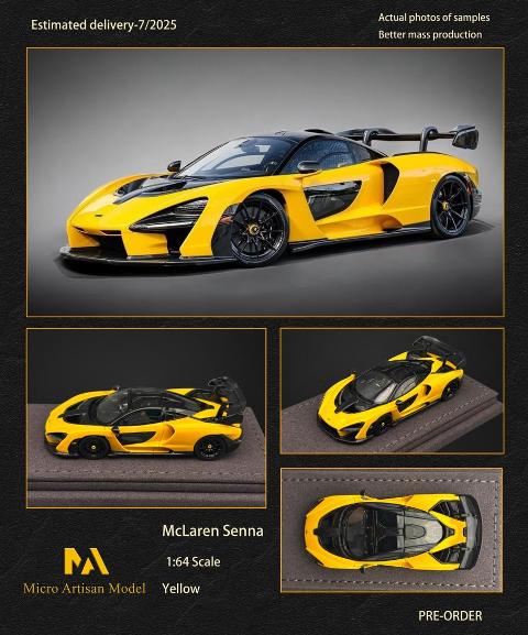 新品 Micro Artisan Model 1/64 マクラーレン セナ McLaren Senna