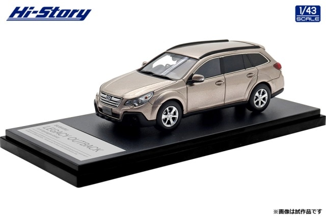 SUBARU レガシィ アウトバック 1/43スケールモデル 2台セット SUBARU LEGACY OUTBACK Limited EX (2021) サファイアブルー・パール
