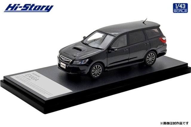 新品 HS518BK ハイストーリー 1/43 スバル SUBARU EXIGA 2.0GT (2008