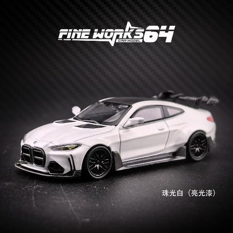 予約 Fine Works64 1/64 BMW G82 M4 ADRO BODY KIT Wide-Body Modified