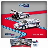 ���� T64P-TL002-83RMC01 Tarmac Works 1/64 ������ Lancia 037 Rally Rally Monte Carlo 1983 Winner W. Rohrl / C. Geistdorfer 