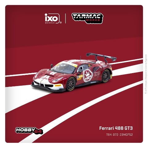新品 T64-072-23MGP52 Tarmac Works 1/64 フェラーリ Ferrari 488 GT3