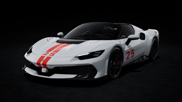 ͽ�� FE049C MR 1/18 �ե��顼�� Ferrari 296 Speciale A Bianco Artico with Livery