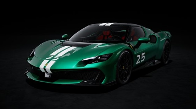 ͽ�� FE048A MR 1/18 �ե��顼�� Ferrari 296 Speciale Verde Nurburgring with Livery