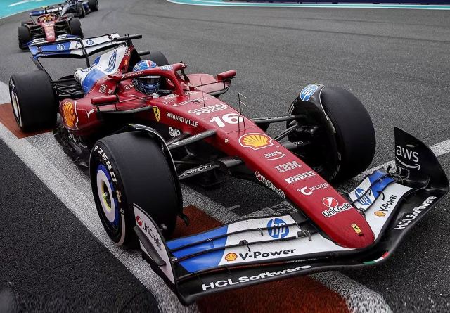 BBR フェラーリFerrari MIAMI LECLERC F1 296 BBR フェラーリFerrari MIAMI LECLERC F1 296