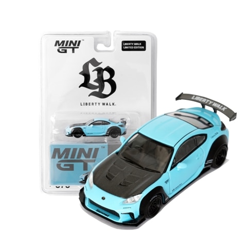 新品 MC195-SB TSM MINI-GT 1/64 トヨタ Toyota GR86 LB☆Nation Baby