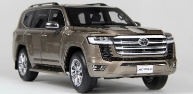 ランドクルーザー300模型 ランドクルーザー300ミニカートヨタ博物館