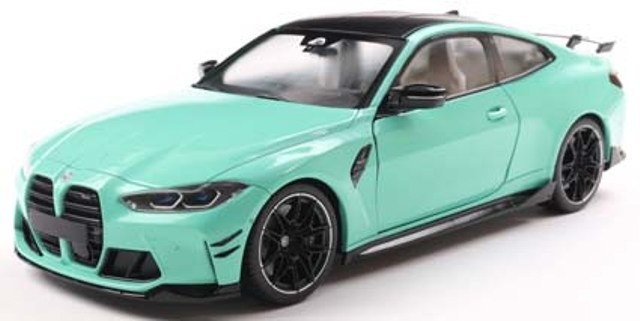 入手困難 美品 BMW M4 正規品 1/18 ミニカー BMW ミニチュアカー M4 (G82) (イエロー) (サイズ:1/18