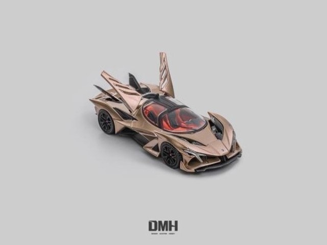 予約 DMH Model 1/64 Project EVO German supercar リアカバー