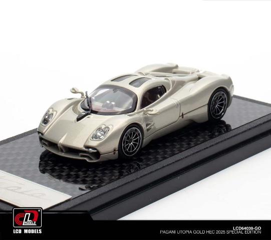 新品 LCD64039-GO LCD 1/64 パガーニ Pagani Utopia ユートピア