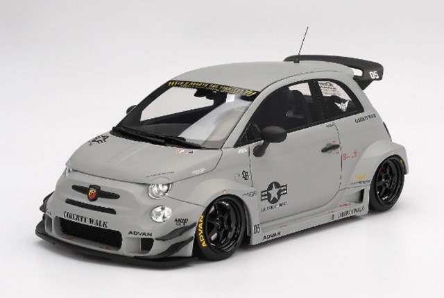 予約 TS0622 TopSpeed 1/18 アバルト 595 LB-WORKS x Abas Works
