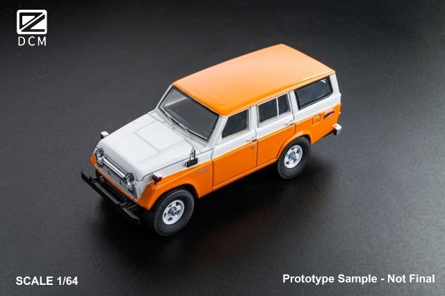 予約 DCM 1/64 Land Cruiser FJ55 Orange White , Boost Gear ミニカー通販