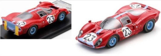 新品 LSLM158 LOOKSMART 1/43 フェラーリ Ferrari 412P #23 ル・マン
