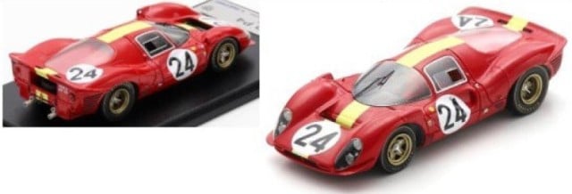 新品 LSLM159 LOOKSMART 1/43 フェラーリ Ferrari 330 P4 #24 3rd ル