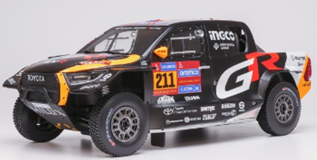 新品 RAM985 イクソ 1/43 トヨタ GR DKR ハイラックス EVO 2025年