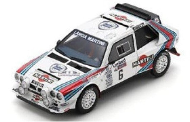 予約 18S1039 スパーク 1/18 ランチア Lancia Delta S4 #6 1st Rally
