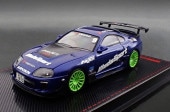 ͽ IG3843 ˥åǥ 1/64 ȥ西 Toyota Supra (JZA80) RZ Blue Metallic 