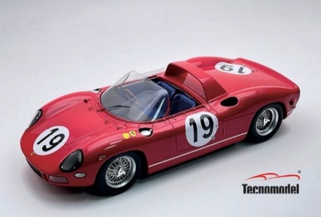 予約 TM18-309D テクノモデル 1/18 フェラーリ 330P ル・マン24時間