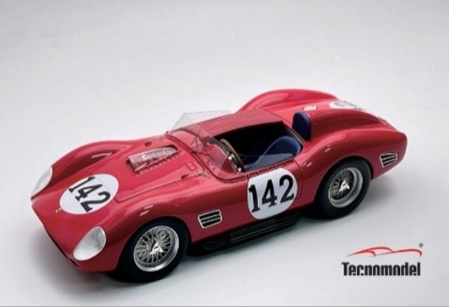 予約 TM18-362C テクノモデル 1/18 フェラーリ ディーノ 196 S タルガ