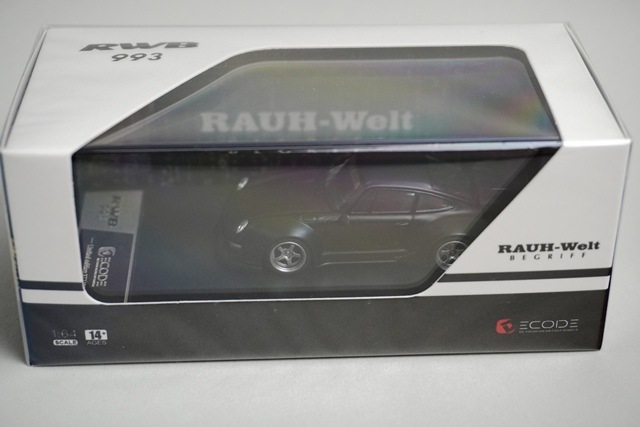 RSM RWB 993 SuperLine 限定 ケース付き 新品 DEcode 1/64 RWB Wide-Body 改造 RWB 993 Matte Black