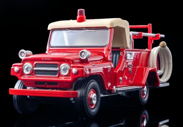 新品 LV-31c トミーテック 1/64 日産 パトロール ポンプ消防車