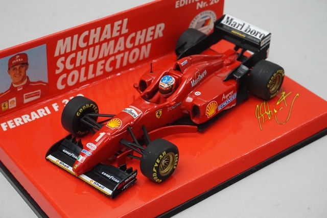 1/43 ミニチャンプス 510964301 フェラーリ F310 #1 M.シューマッハ