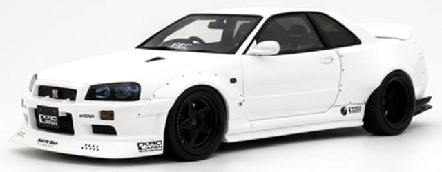 新品 OTM1135 OTTO 1/18 日産 スカイライン GT-R (BNR34) by KRC 2019