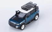 ���� 0001-04 AR Box [ Almost Real Model ] 1/64  ���ɥ����С� Land Rover DEFENDER 110 (Tasman Blue) 