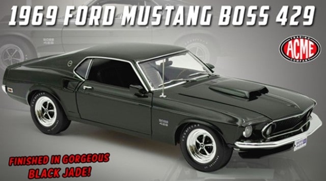 ミニカー 1969 Ford Mustang Boss 429 1969 Ford Mustang Boss 429 Maroon Welly 1:60 1:64 Series