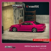 ͽ�� T64G-024-RE Tarmac Works 1/64 �ȥ西 VERTEX Toyota Mark II JZX100 Red Metallic 