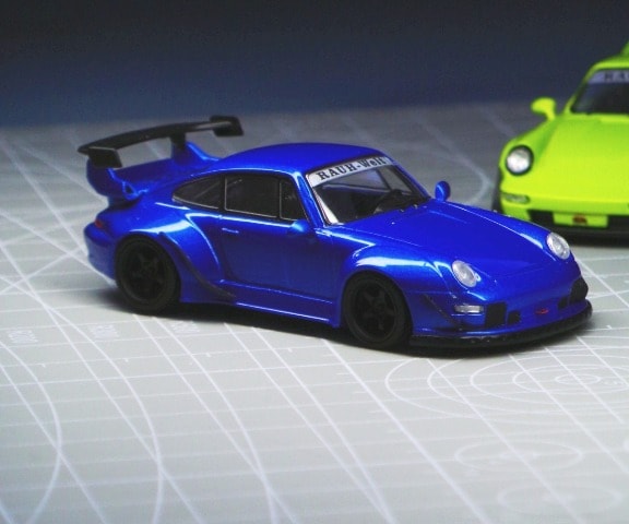 新品 Decode 1/64 ポルシェ Porsche rwb Wide-Body 改造 993