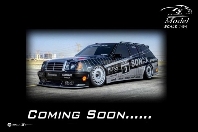 予約 YS Model 1/64 メルセデス ベンツ Mercedes-Benz S124 改造