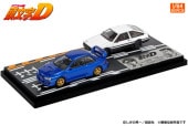 【新品・未開封】モデラーズ 1/64 頭文字DセットVol.1 藤原86＆乾86 NEW 1/64 頭文字D セットVol.22 藤原拓海トレノ(AE86) & 藤原