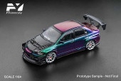 ���� FY64103 Finclassically 1/64 ��ɩ Lancer Evolution 9 �� Chameleon / carbon Bonnet ver.