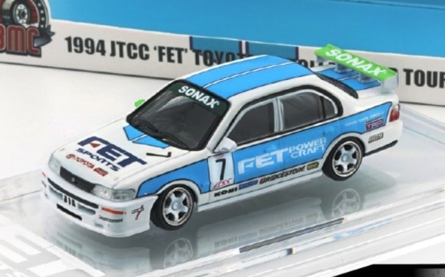 新品 64B0454 BM CREATIONS 1/64 トヨタ カローラ AE100 1994年 JTCC