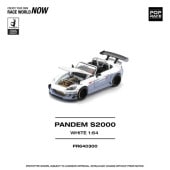 ͽ PR640300 POP RACE 1/64  ѥǥ PANDEM S2000 WHITE