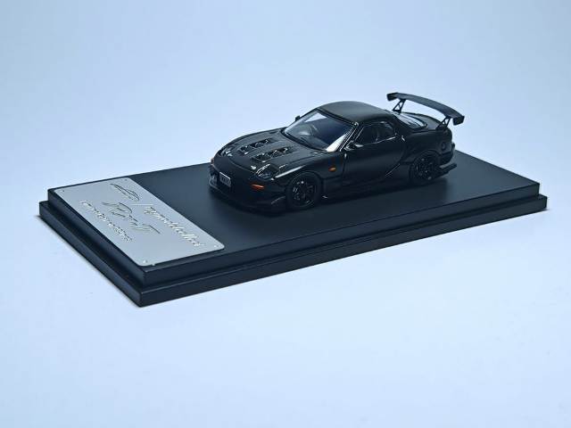 ͽ  MC Model Collect ǥ륳쥯 1/64 ޥĥ Mazda RX-7 (FD3S) ܥա Matt Black