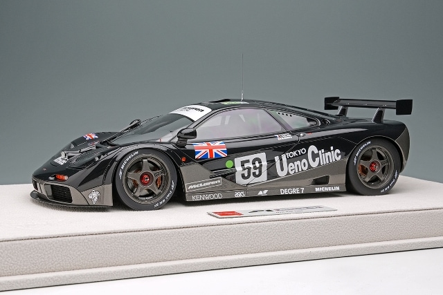 新品 EML154 メイクアップ/アイドロン 1/18 マクラーレン F1 GTR 01R