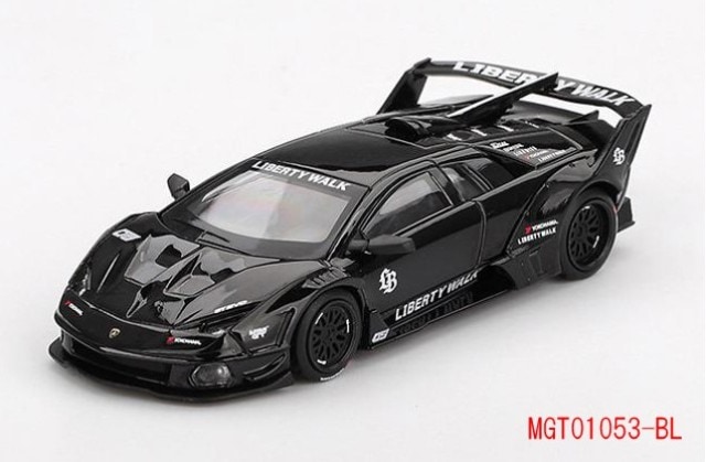 ���� MGT01053-BL TSM MINI-GT 1/64 ���ܥ륮���� LB-Silhouette WORKS MURCIELAGO GT Evo Black (���ϥ�ɥ�) ���֥ꥹ��������
