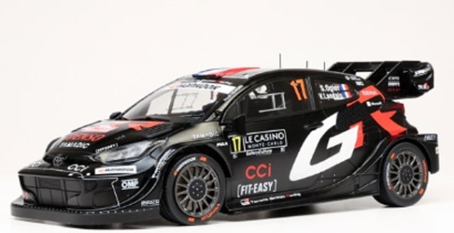 イクソ １/１８ トヨタ ＧＲ ヤリス Ｒａｌｌｙ ２０２４ モンテカルロラリー IXO MODELS 1/18 トヨタ GR ヤリス Rally1 2024年モンテカルロ