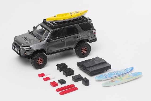 とくびぐみガーランド全種 GCD 1/64 トヨタ ランドクルーザーLC200 (バックパックver.) 右