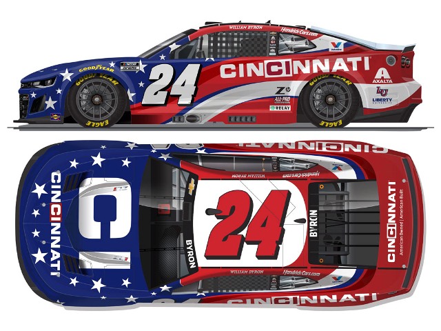新品 LR324496 ライオネルレーシング 1/64 NASCAR CUP CINCINNATI 2025