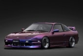 ͽ IG3762 ˥åǥ 1/18  Nissan 180SX TYPE X (RPS13) Purple Metallic 
