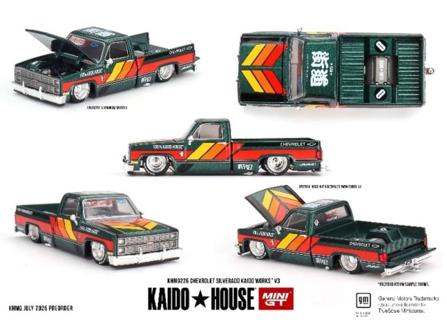 WEB限定お買い得商品の新着アイテム KHMG226 予約 TSM KAIDO シルバラード シボレー 1/64 MINI-GT ミニカー