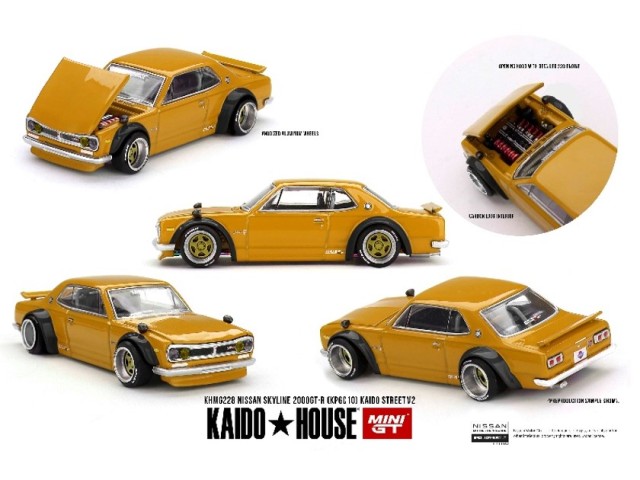 予約 KHMG228 TSM MINI-GT 1/64 日産 Nissan スカイライン