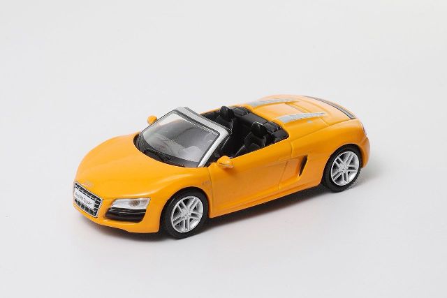 予約 LL-066-225 Shadow 1/64 R8 V10 Spyder Yellow, Boost Gear