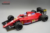���� TMD18-335C �ƥ��Υ�ǥ� 1/18 �ե��顼�� 642 F1 �٥륮�� Belgian GP 1991 J. ���쥸 #28 �ɥ饤�С��ե����奢�դ� 